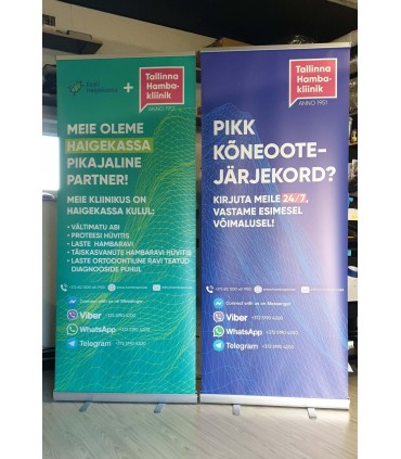 Roll-up stend TWEET – 85cm | 100cm